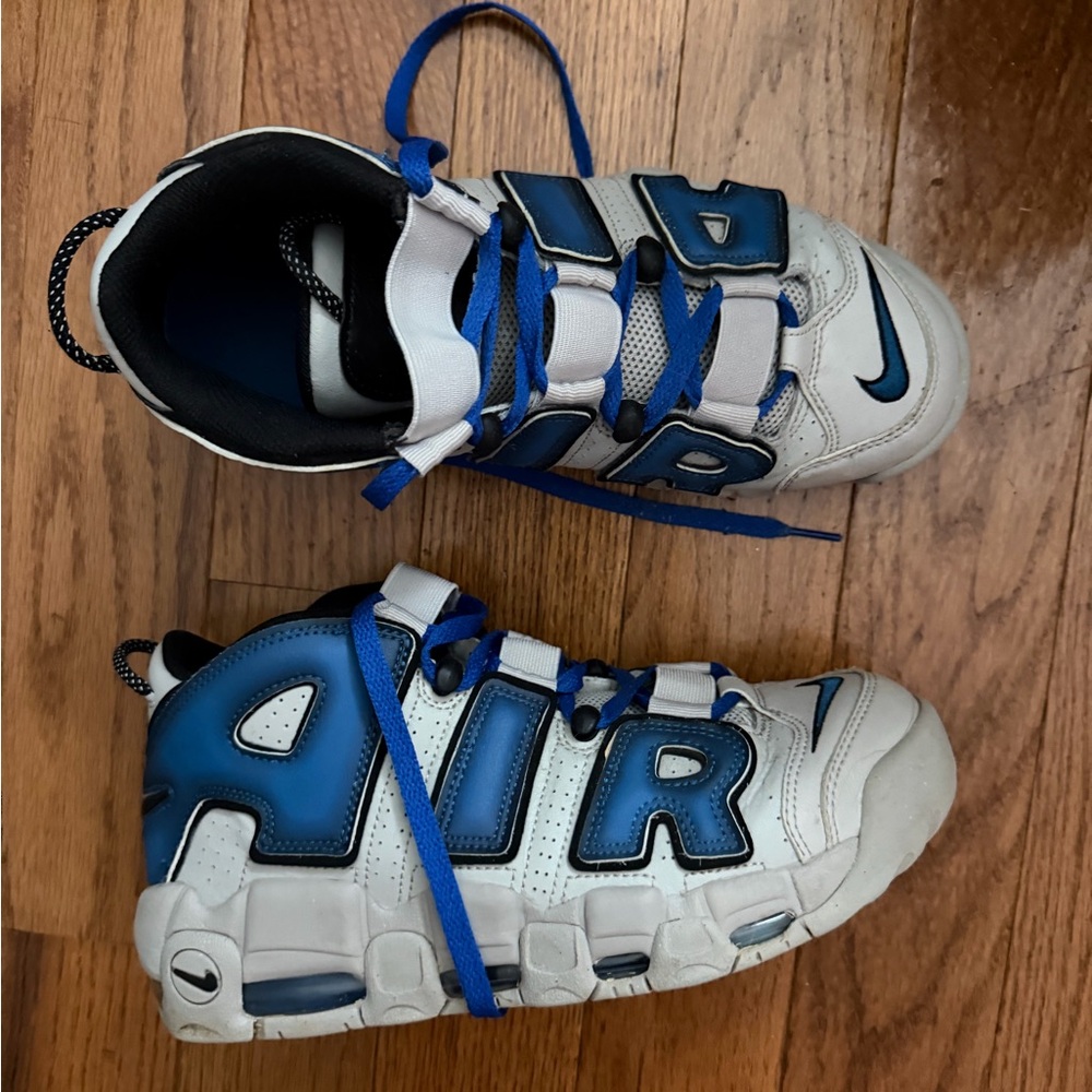 Nike Kids Air Blue and White Sneakers